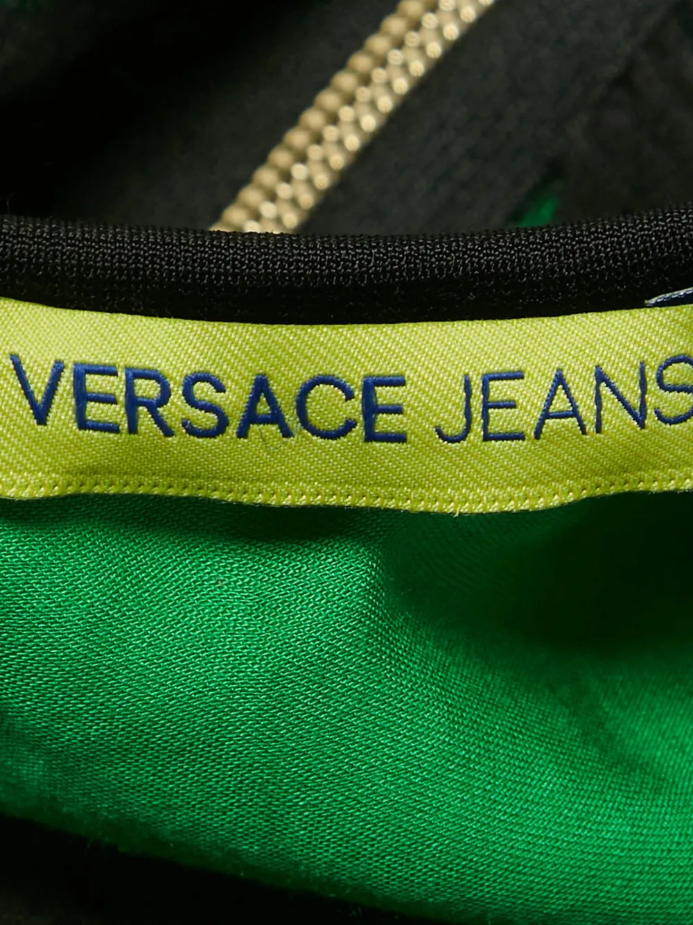 Versace Jeans Couture lace sleeveless dress - Groen