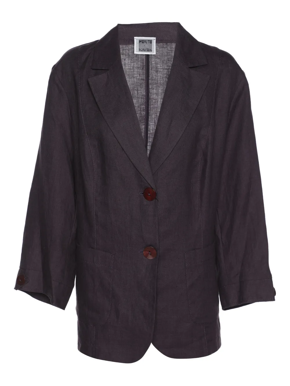 Krizia Pre-Owned Blazer monopetto - Viola