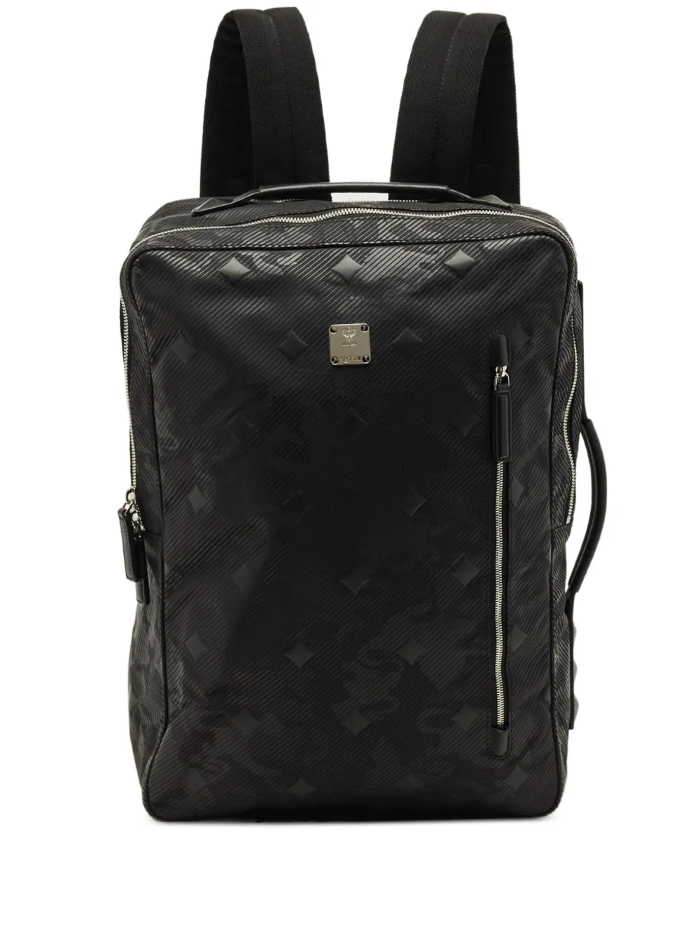 MCM Pre-Owned Dieter camouflage backpack - Black