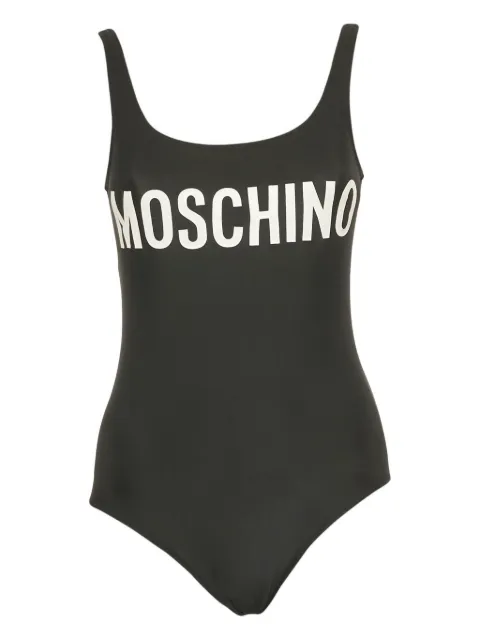 Moschino Pre-Owned logo-print swimsuit