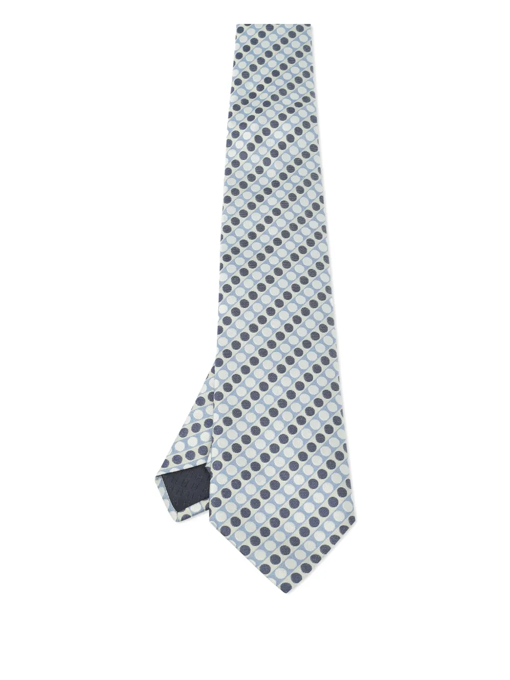 Hermès Pre-Owned jacquard patterned tie | Blue | Image 1