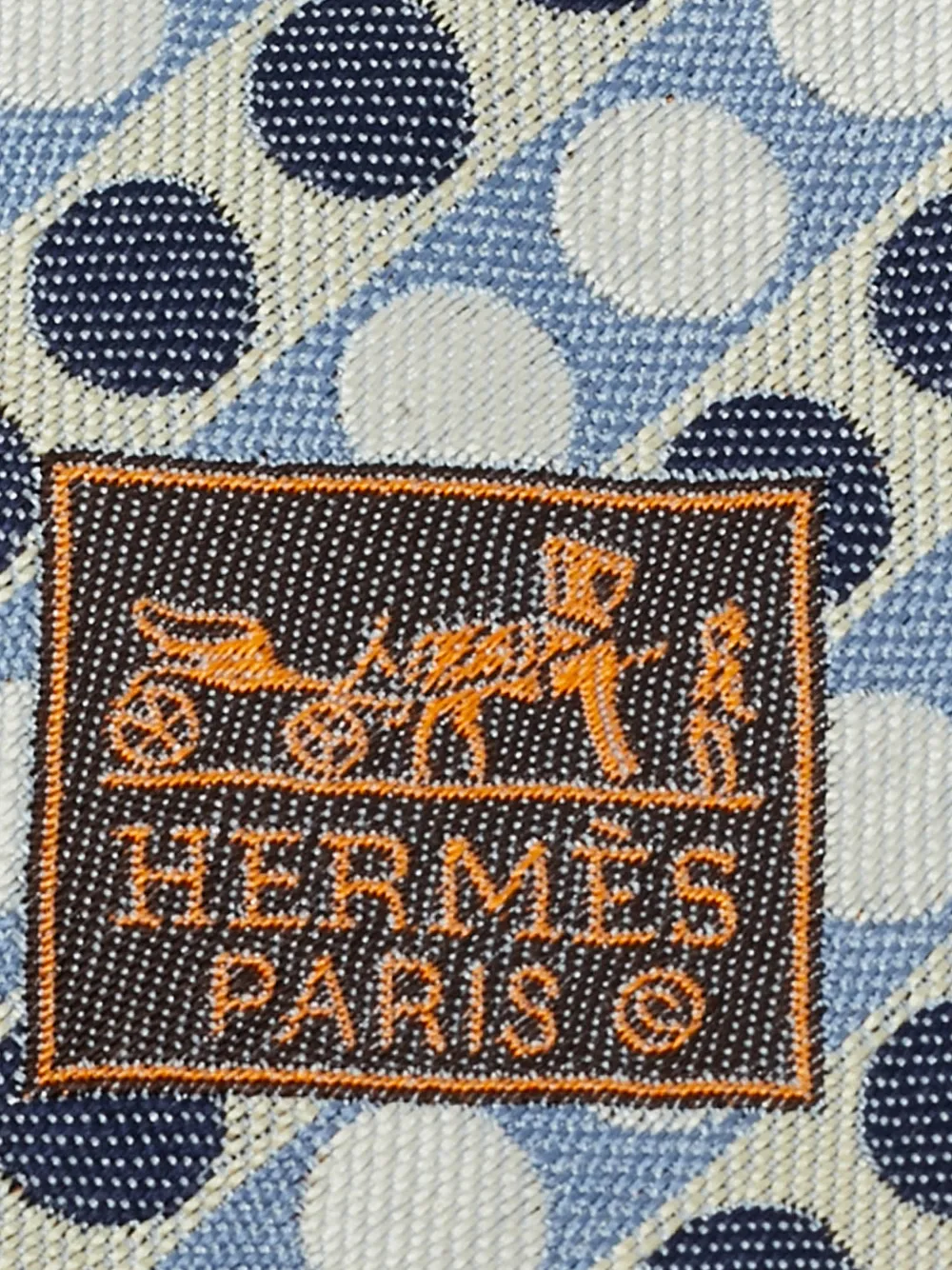Hermès Pre-Owned jacquard patterned tie | Image 2