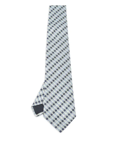 Hermès Pre-Owned jacquard patterned tie
