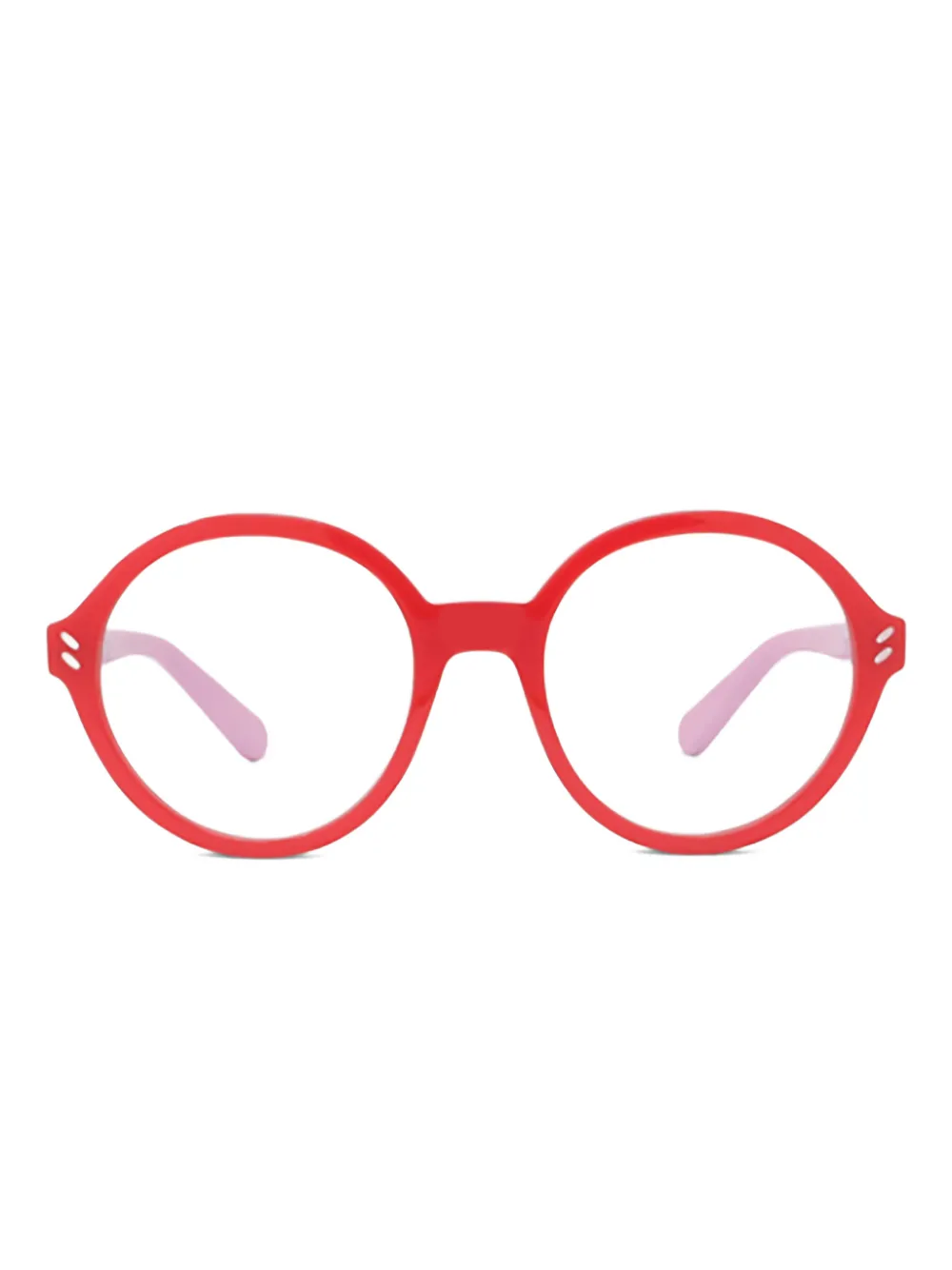 Stella McCartney Eyewear round-frame glasses | Red | Image 1