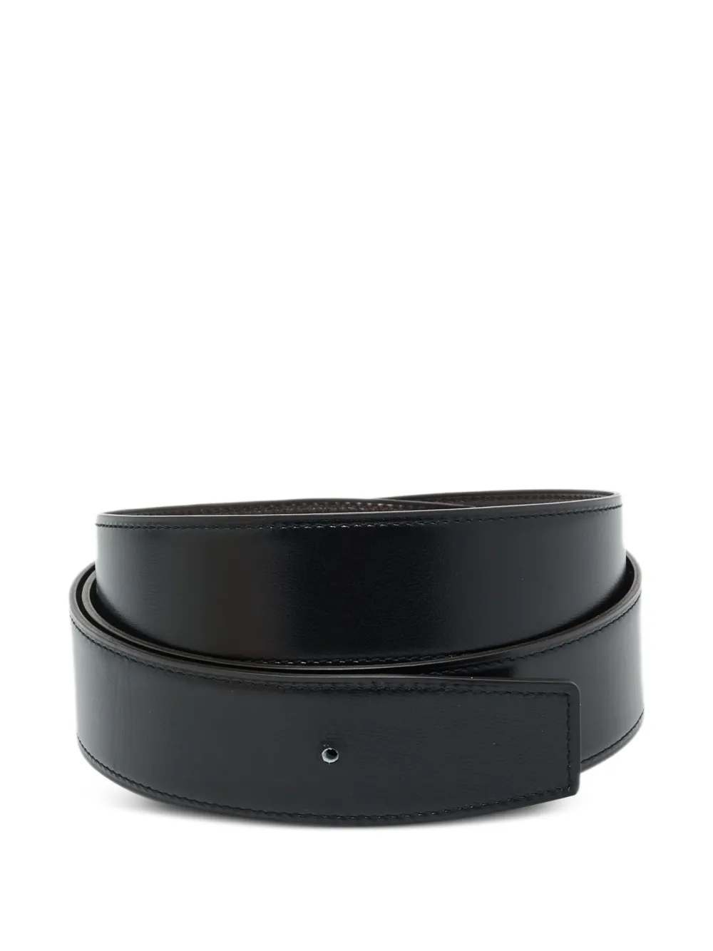 Hermès Pre-Owned Cintura reversibile in pelle 2021 - Nero