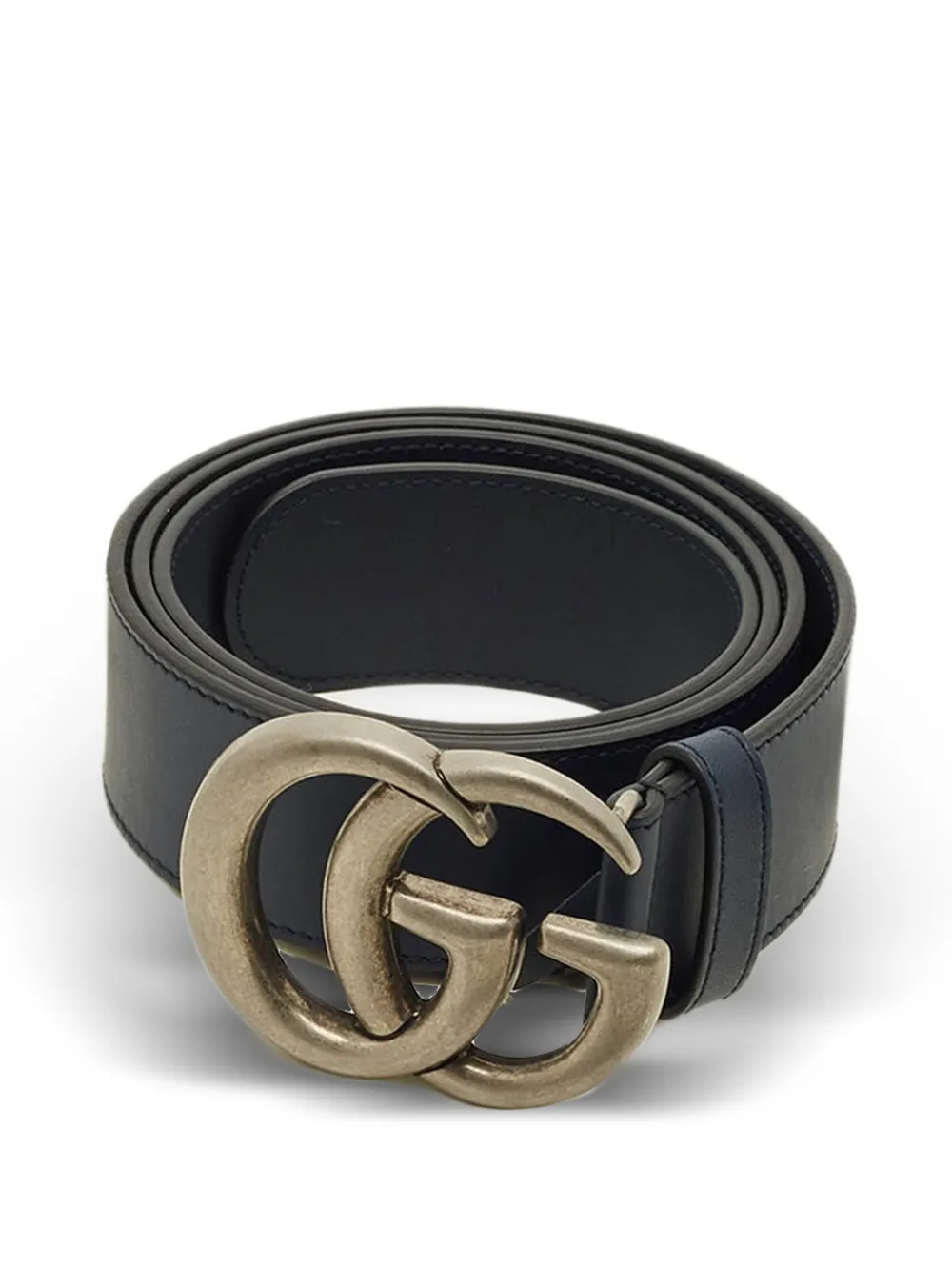 Gucci Pre-Owned GG Marmont leather belt - Blu