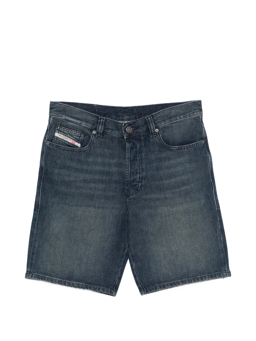 Diesel belt-loop pocket shorts - Blu