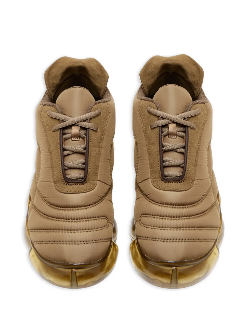 GROUNDS Jewellery Coupe sneakers Bruin