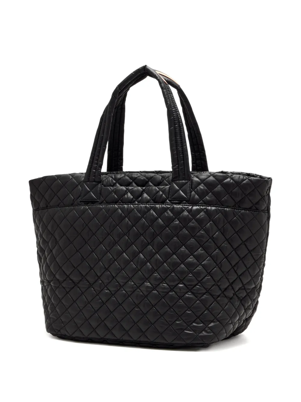 Mz Wallace quilted tote bag - Zwart