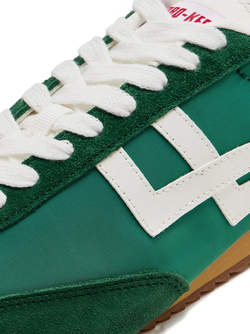 Pro-Keds Racer 77 gestreepte sneakers Groen