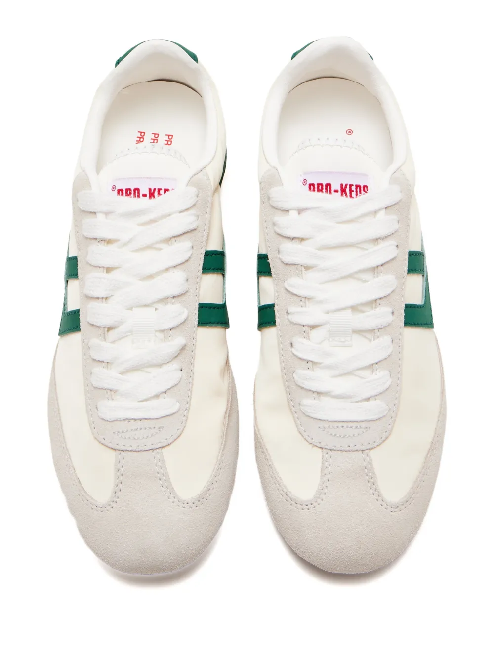 Pro-Keds Racer 77 gestreepte sneakers Beige