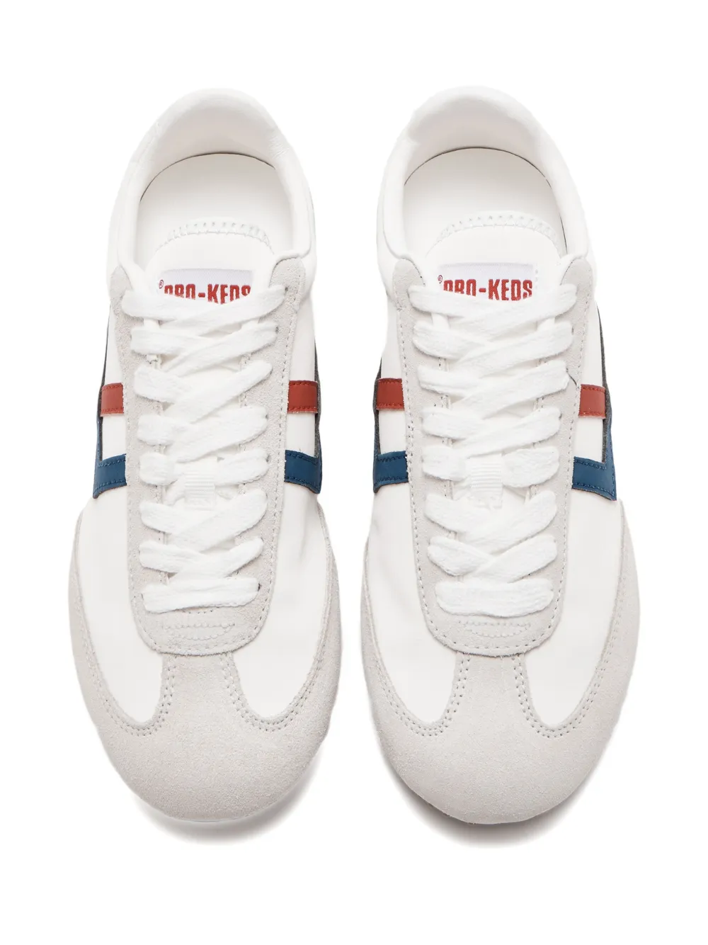 Pro-Keds Racer 77 gestreepte sneakers Wit