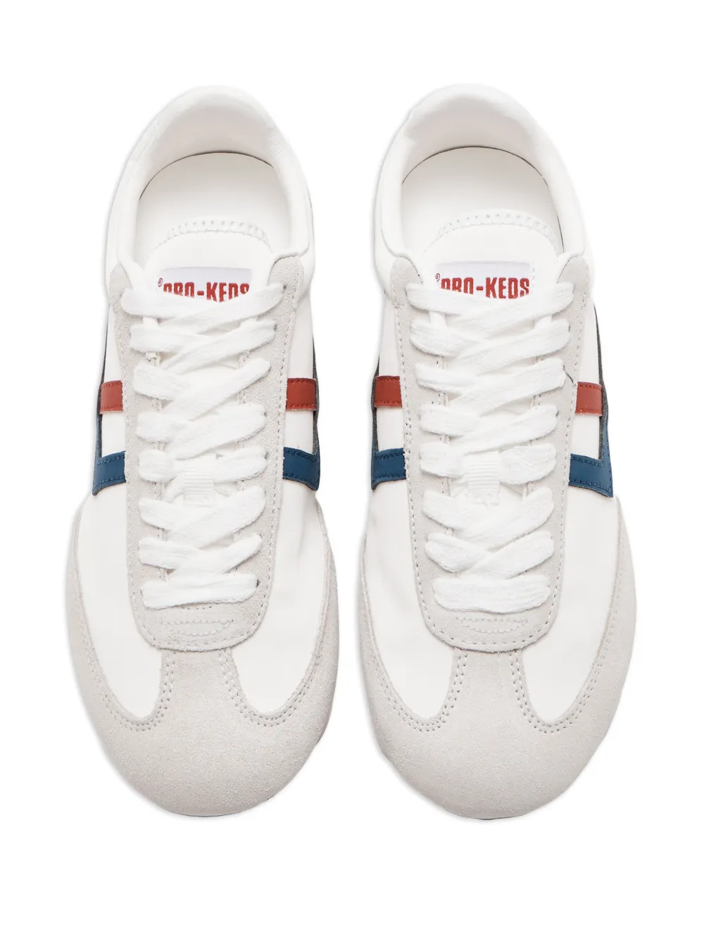 Pro-Keds Racer 77 gestreepte sneakers Wit