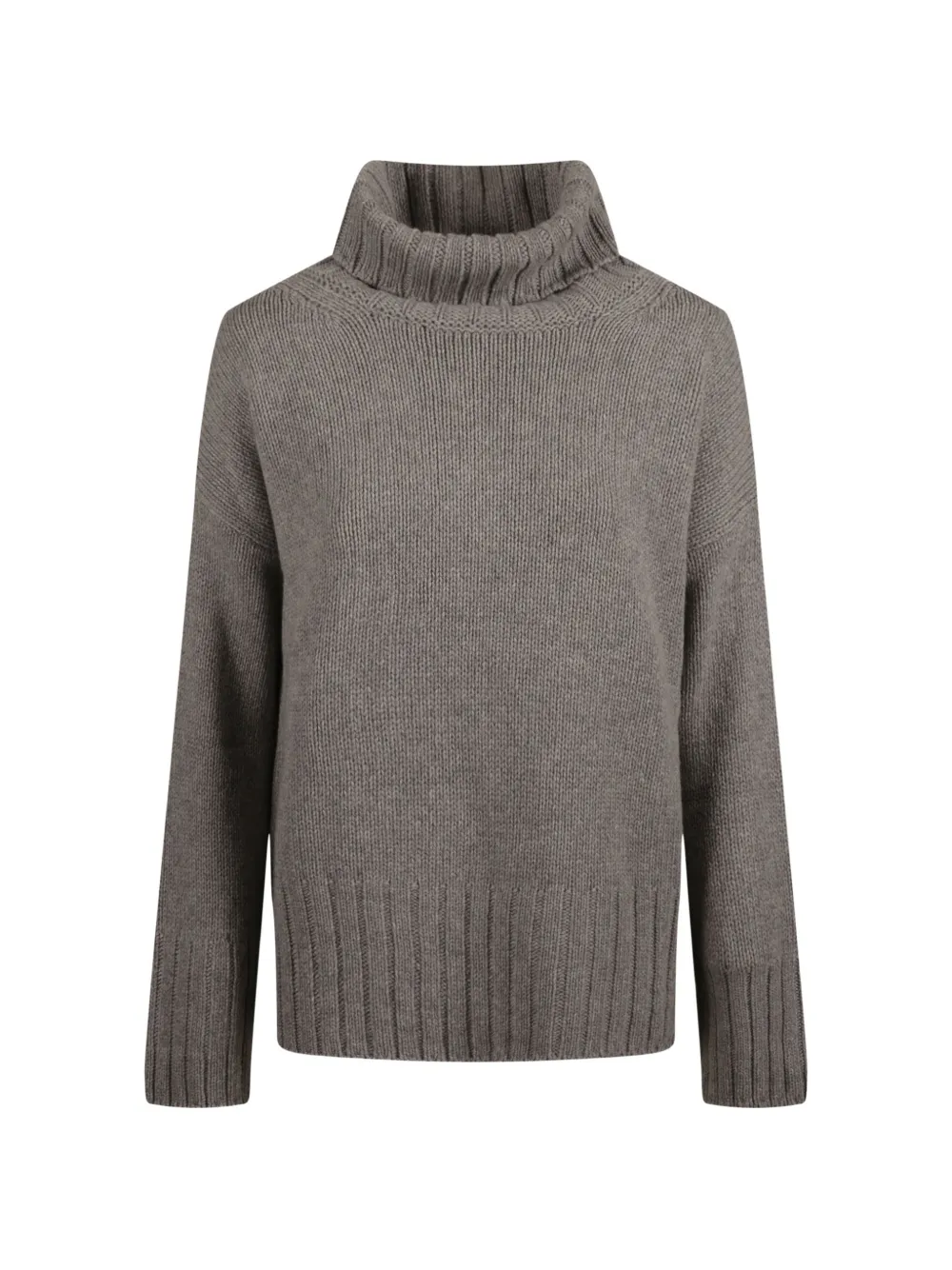 Aragona roll-neck sweater - Grigio