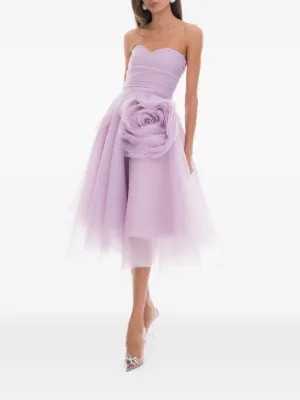 strapless open back dress David Koma Crystal-Embellished Cady Mini Dress – Runway Catalog main image 0