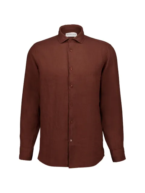 Frescobol Carioca Antonio long-sleeve linen shirt