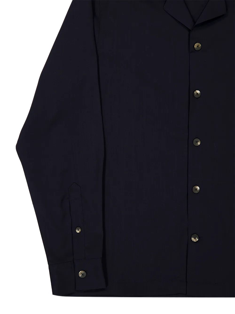 Frescobol Carioca Safra wollen overhemd Blauw
