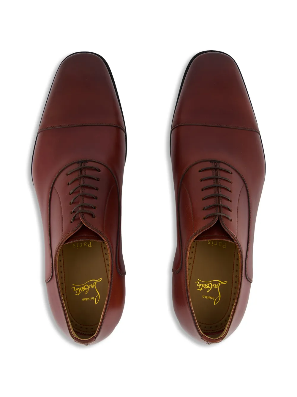 christian louboutin mens brown dress shoes lace-up Flat Oxfords | this longstanding brand continues Satin Gown with Beaded RGroup_AM-AC-10179 Color:Blue/Multi