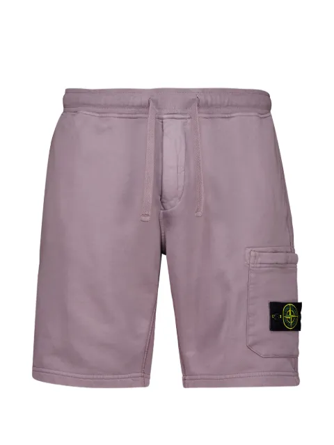 Stone Island Compass-patch cargo shorts