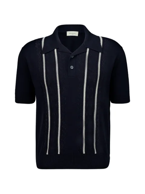 Piacenza Cashmere buttoned polo shirt