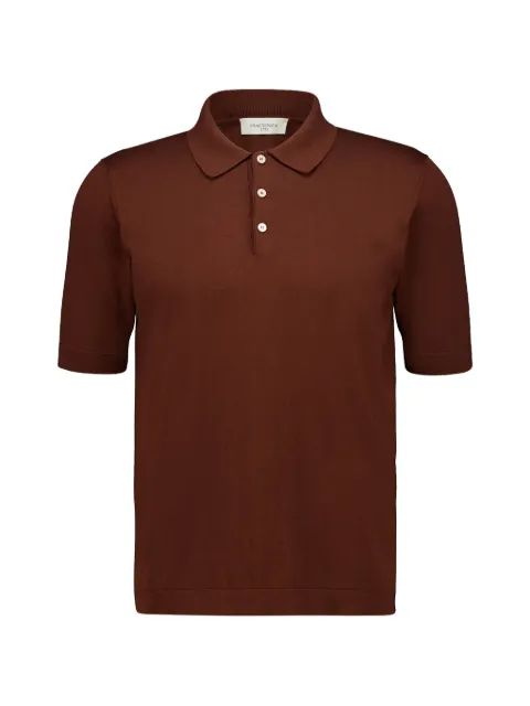 Piacenza Cashmere short-sleeved polo shirt