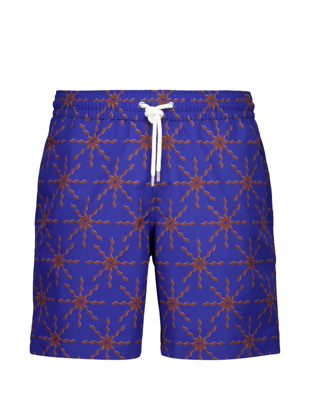 Frescobol Carioca Santos Board O Sol swim shorts - Blau