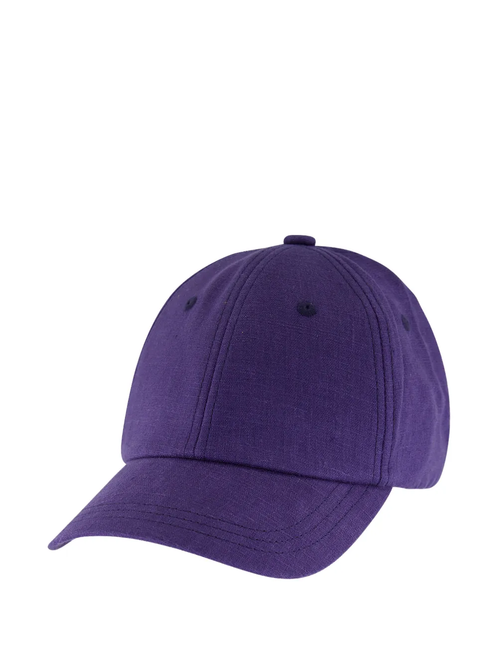 Frescobol Carioca Fernando linen cap - Violett
