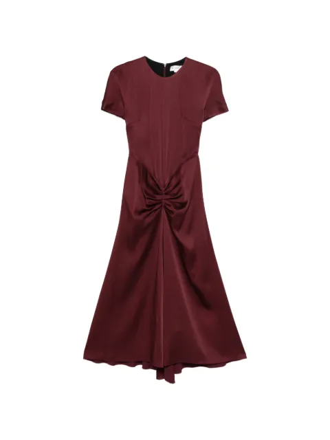 Victoria Beckham gathered midi dress