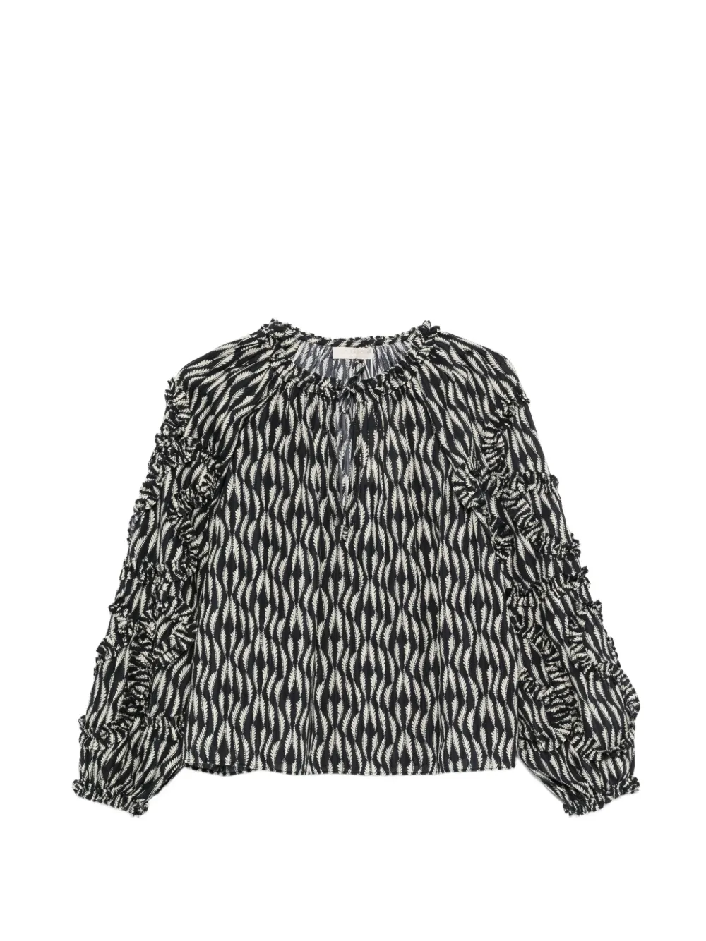 Ulla Johnson Azrou blouse - Nero