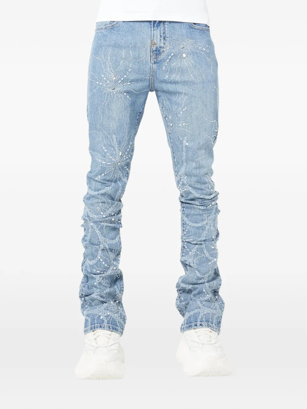 GUAPI embellished trousers - Blauw