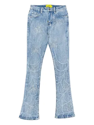 GUAPI ビジュークロス ジーンズ | ブルー | FARFETCH JP