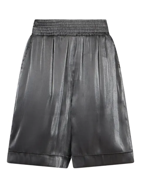 LIU JO laminated shorts