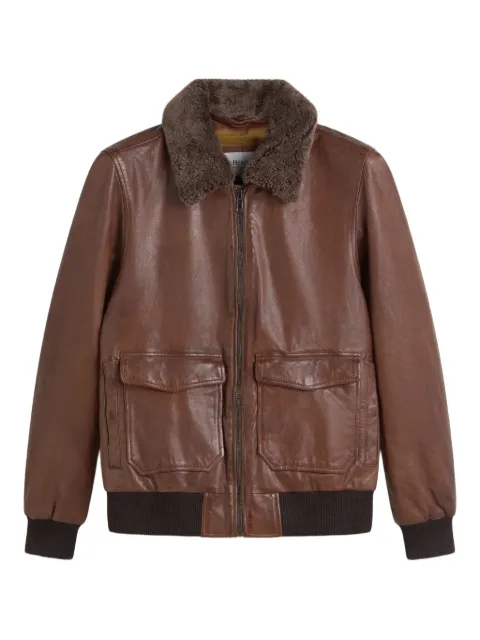 LES HÉRITIERS fur collar onyar jacket