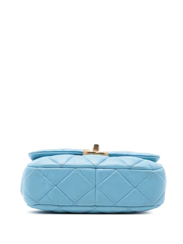 CHANEL Pre-Owned 2021-2025 ミニ マトラッセ ラムスキン ラッカー