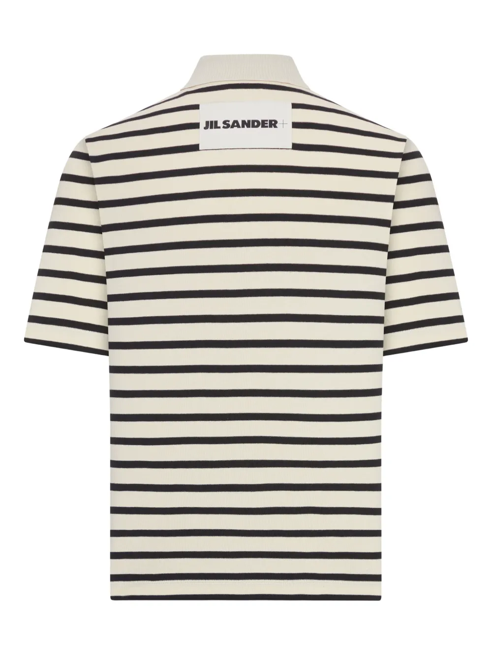 Jil Sander Gestreept poloshirt - Beige