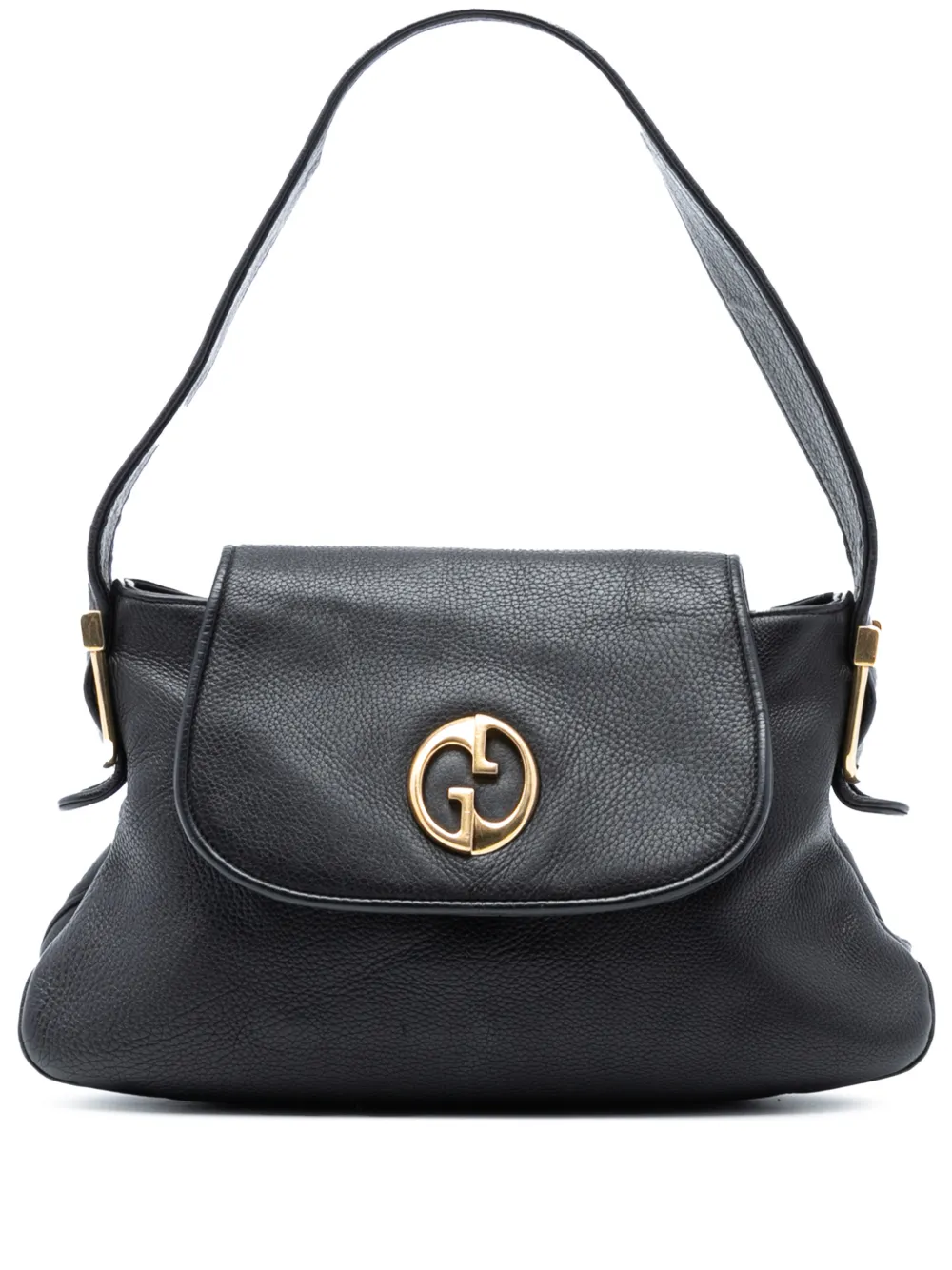 Gucci Pre-Owned Borsa a spalla 1973 in pelle 2016-2025 - Nero