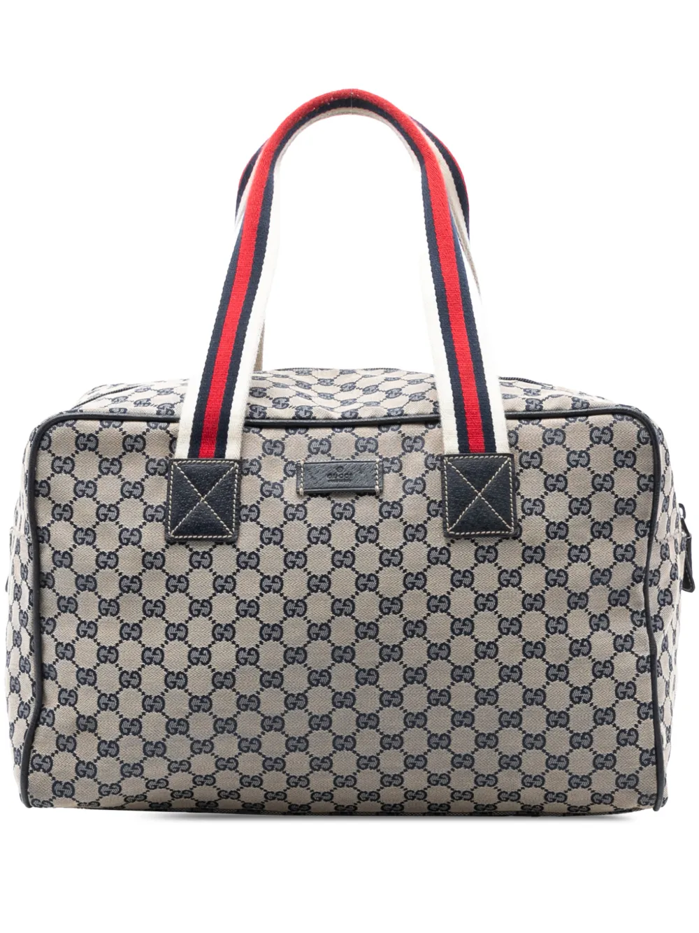 Gucci Pre-Owned bolsa de viaje GG Canvas Web 2016-2025 | gris | Image 1