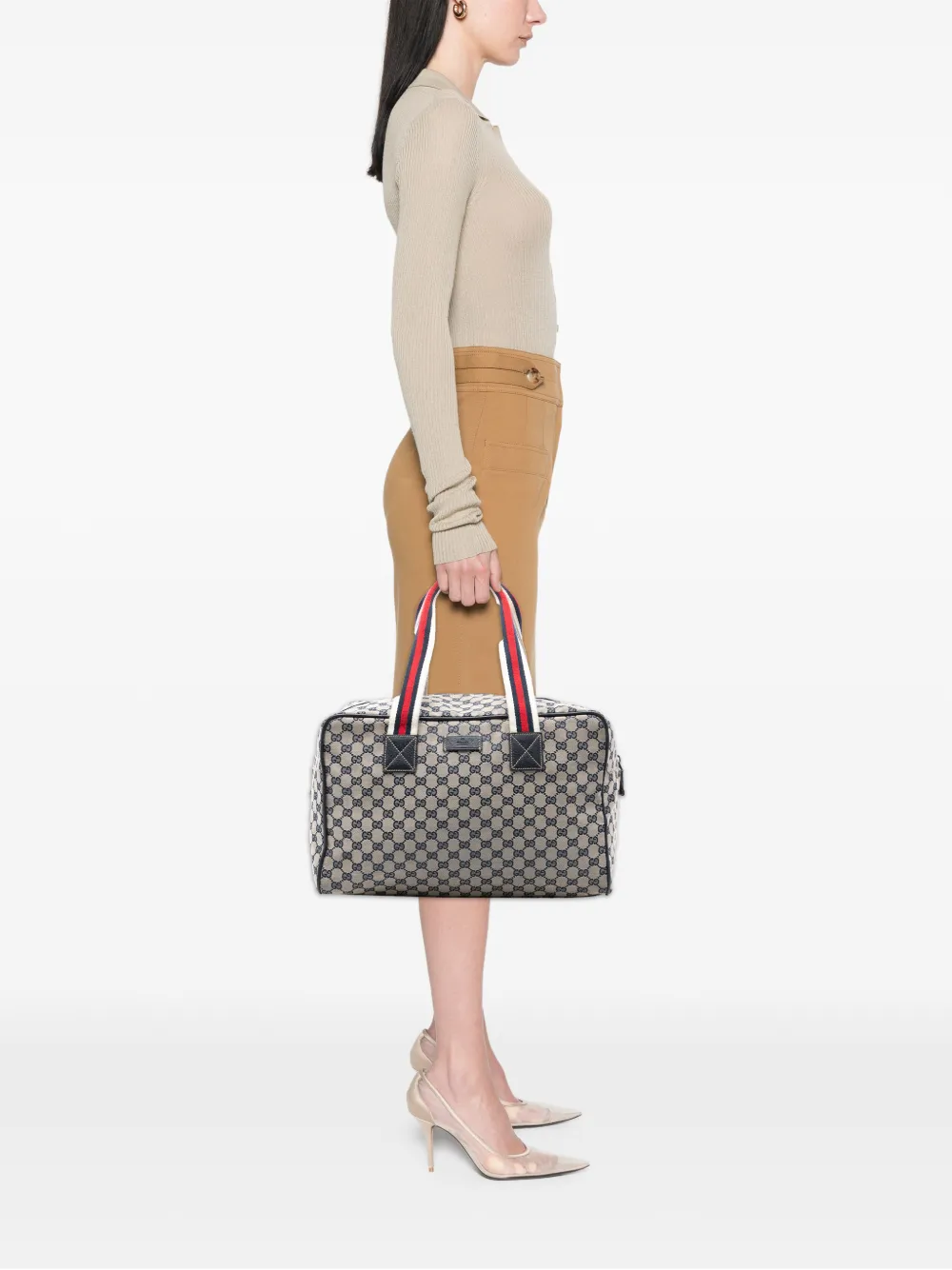 Gucci Pre-Owned bolsa de viaje GG Canvas Web 2016-2025 | Estilos de archivo | Image 2