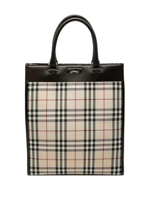 Burberry Pre-Owned tote de lonaHouse Check 2000-2017
