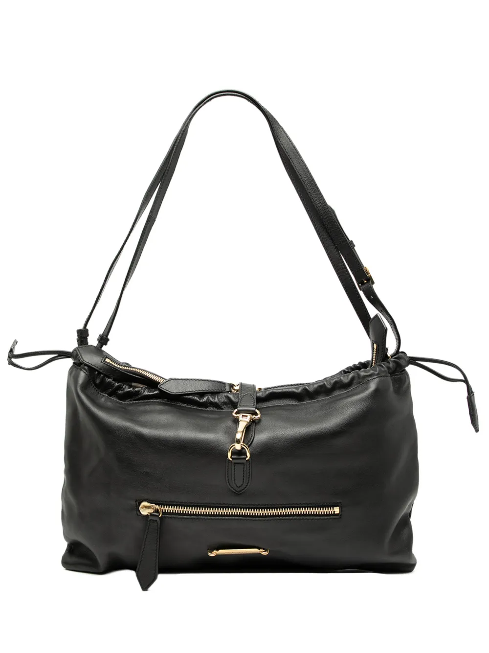 Burberry Pre-Owned Borsa a spalla Big Crush 2000-2017 - Nero