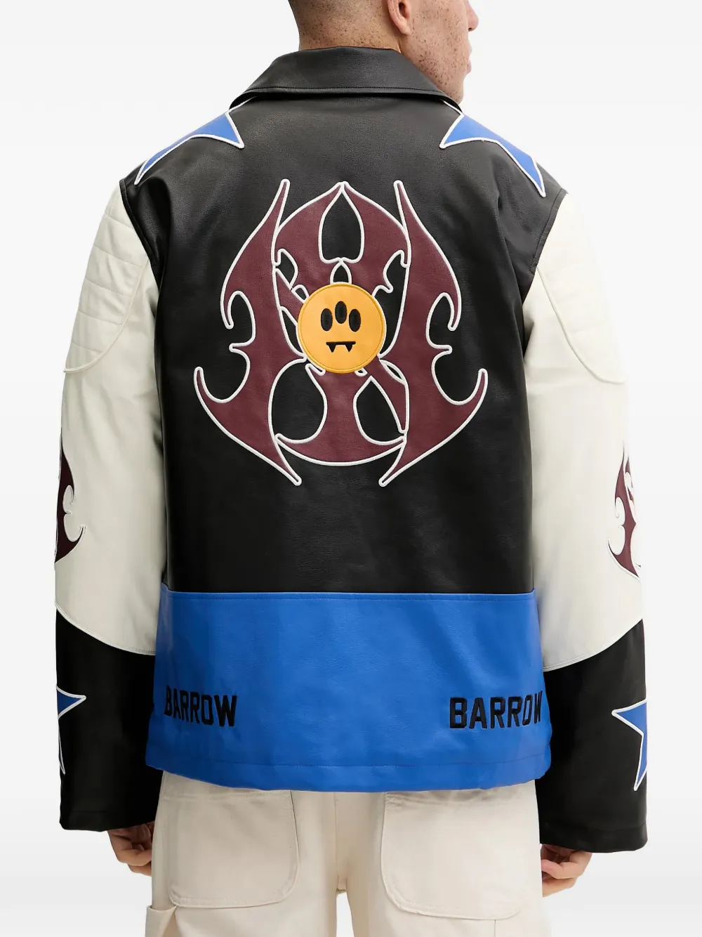 BARROW Jack met print en vlakken Zwart