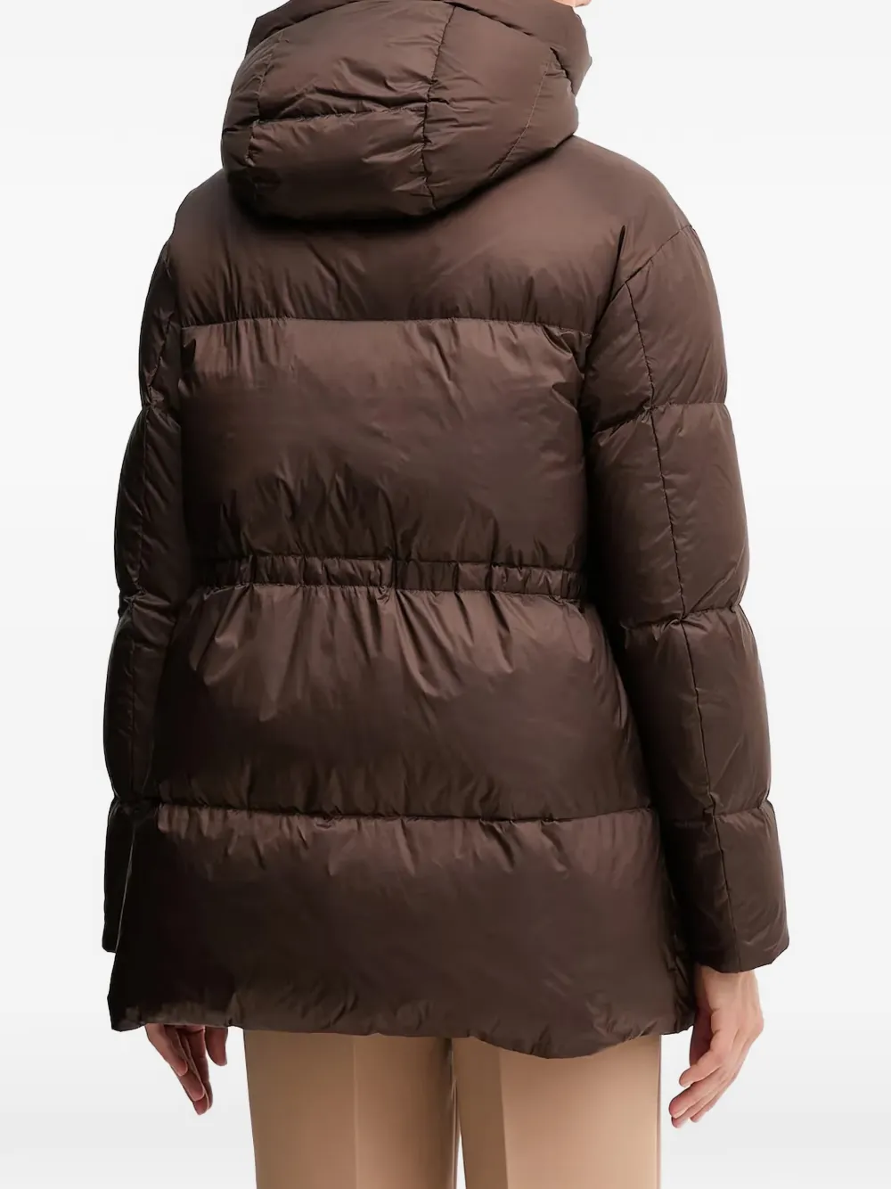  Blauer Hooded Puffer Jacket - Brown 