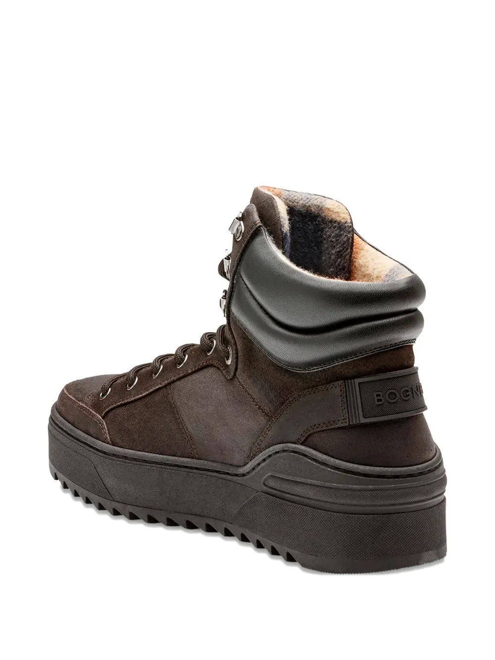 BOGNER Bucharest 3 D high-top sneakers Bruin