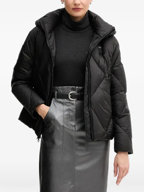 Blauer hooded quilted jacket