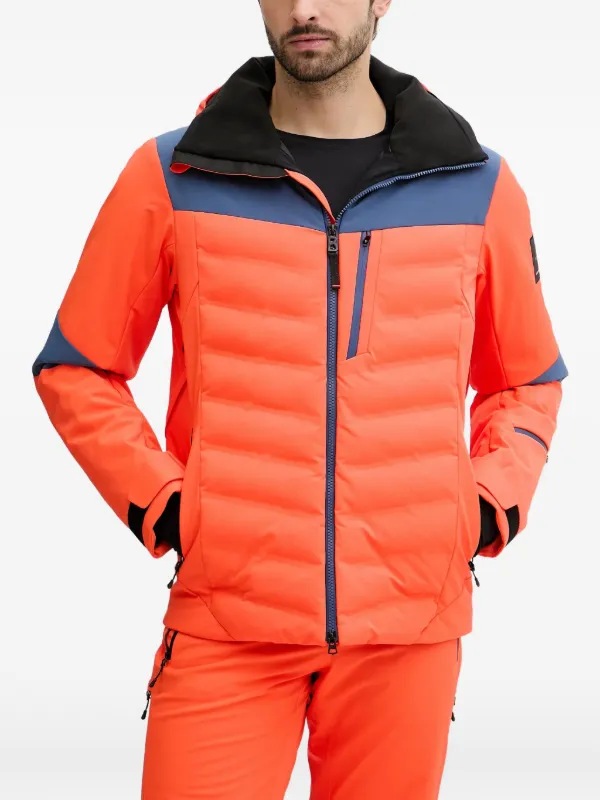 BOGNER FIRE+ICE キルティング フーデッド スキーウェア | オレンジ 