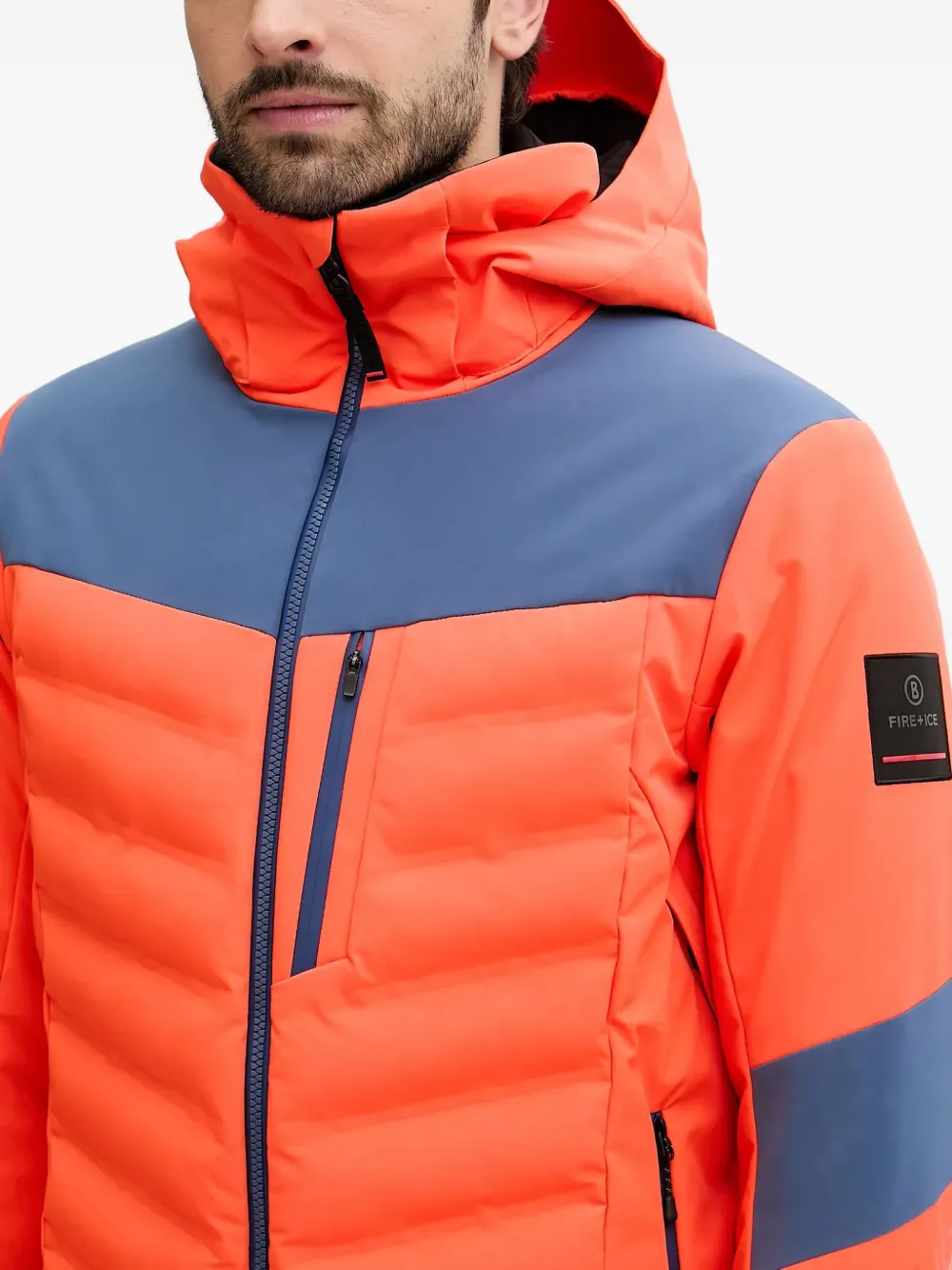 Quilted Hooded Skiwear