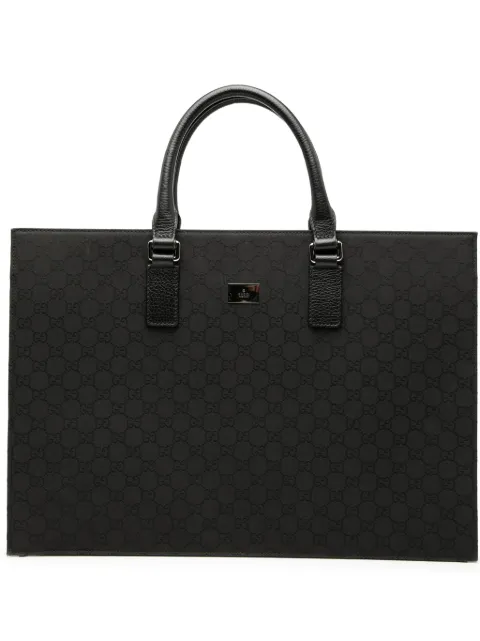 Gucci Pre-Owned 2000-2015 GG Nylon Executive business bag