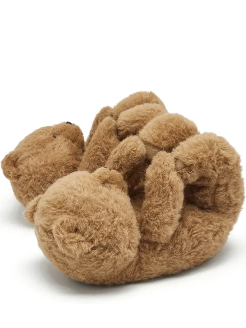 VETEMENTS Hug Me teddy bear slippers