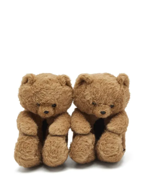 VETEMENTS Hug Me teddy bear slippers