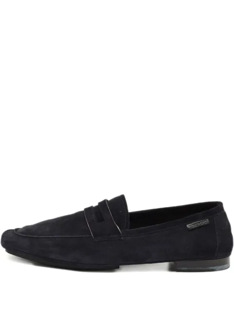 TOM FORD suede loafers